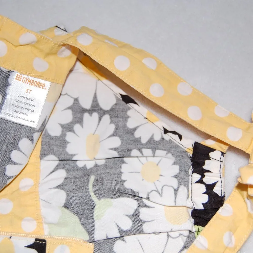 Gymboree Girls, Size 3T, Daisy Dress with Shorts - Picture 8 of 8